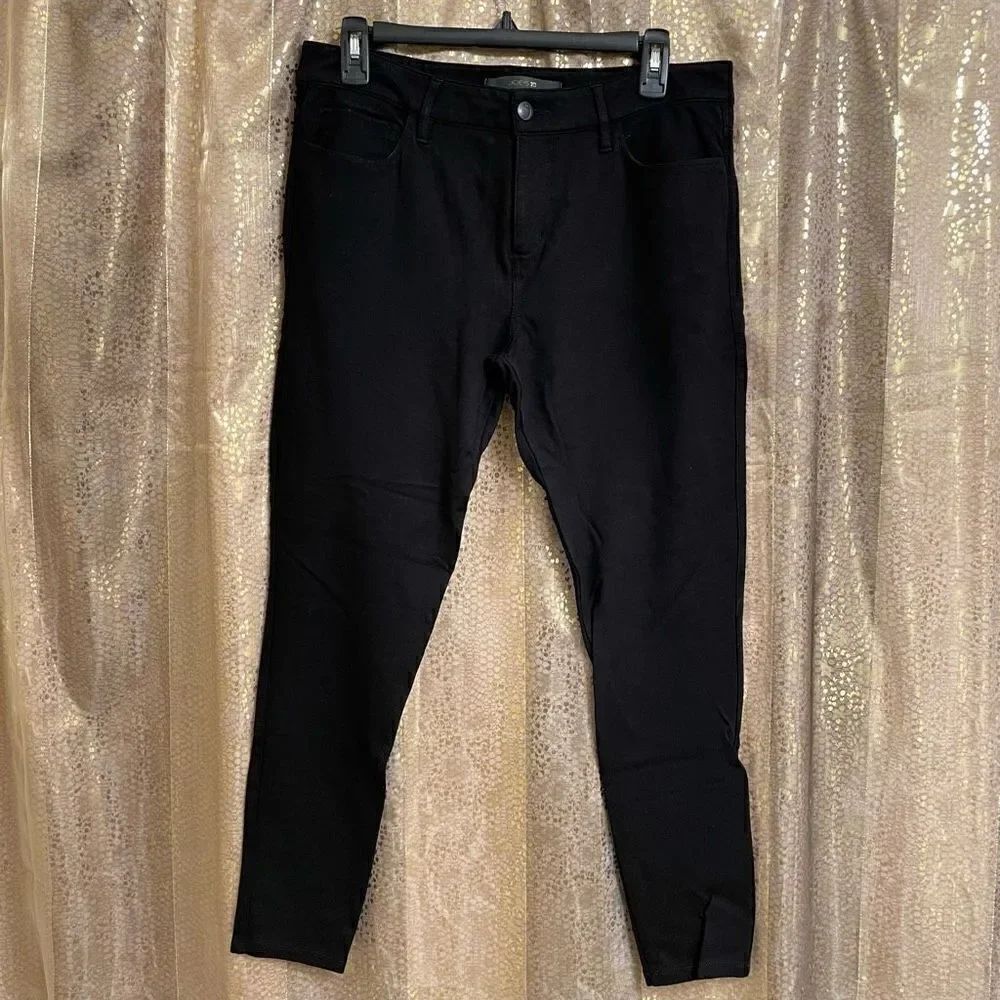 Joe’s Jeans Jet Black The Icon Mid Rise Skinny Ankle Pants, Size 31